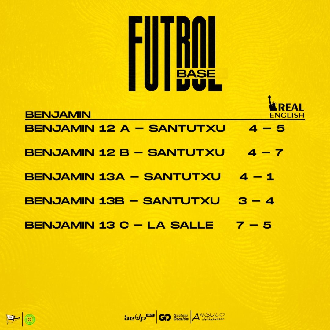 ⚽ Resultados de #PortuBase #futbolbase 9-10 Octubre